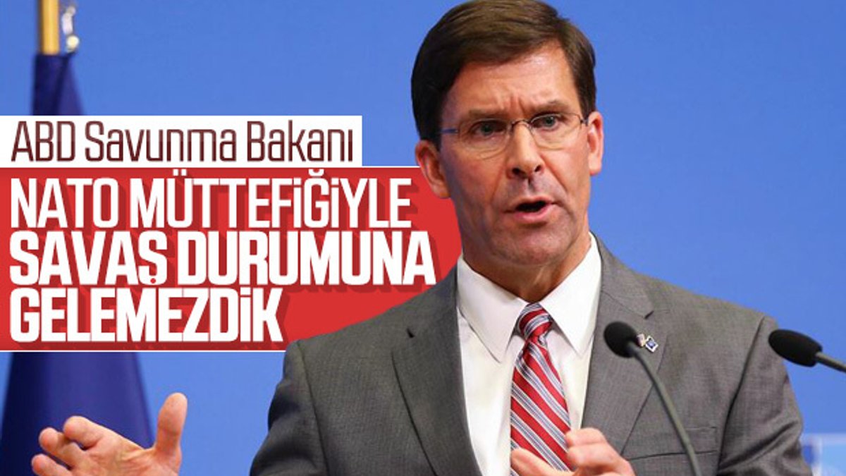 ABD Savunma Bakanı: Türkiye bizi zor durumda bıraktı