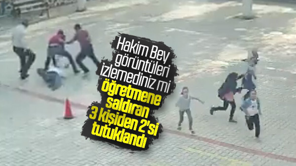 Diyarbakır'da öğretmeni döven baba ve oğlu tutuklandı