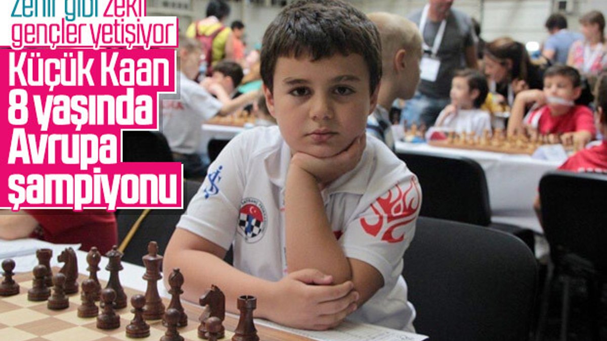 8 yaşındaki satranç şampiyonu, büyük usta olma yolunda