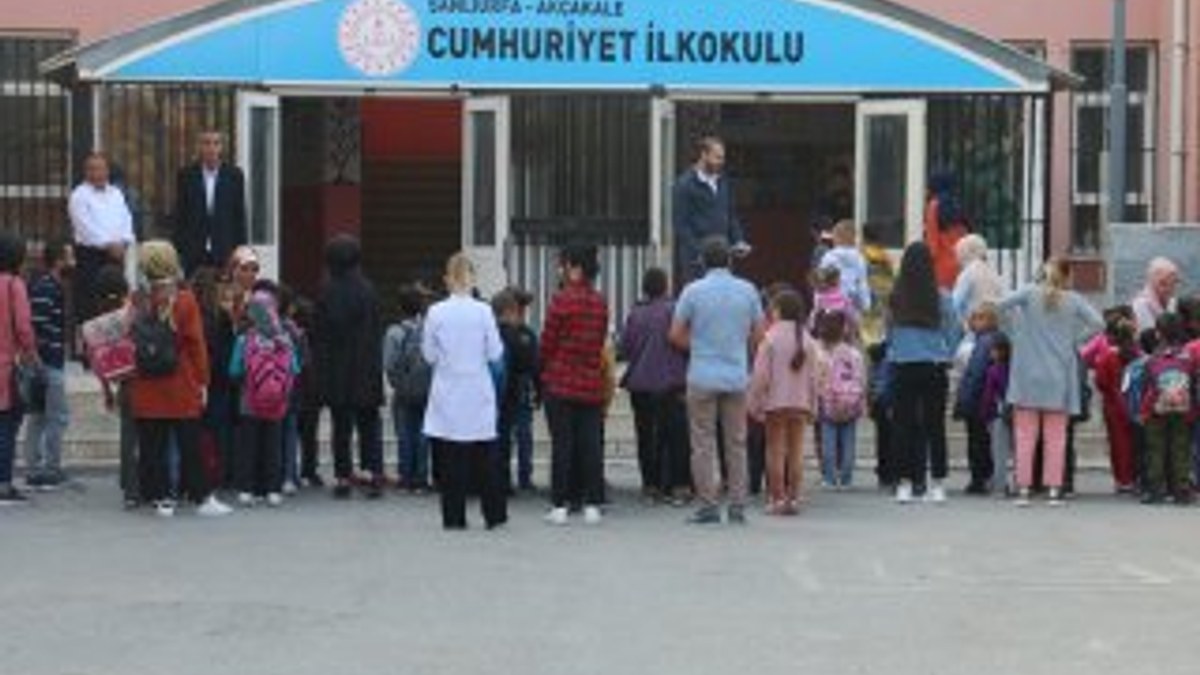 Şanlıurfa'nın sınır bölgelerinde okullar açıldı