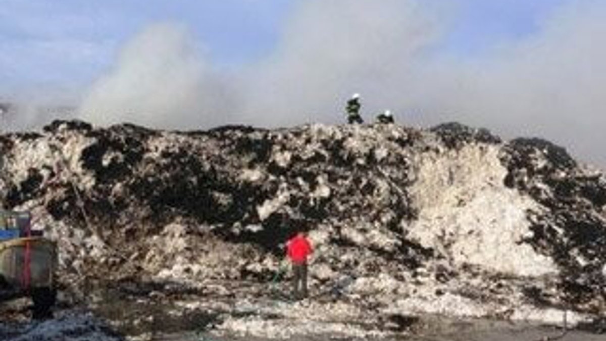 Aydın’da depo yangını: 2 bin ton pamuk kül oldu