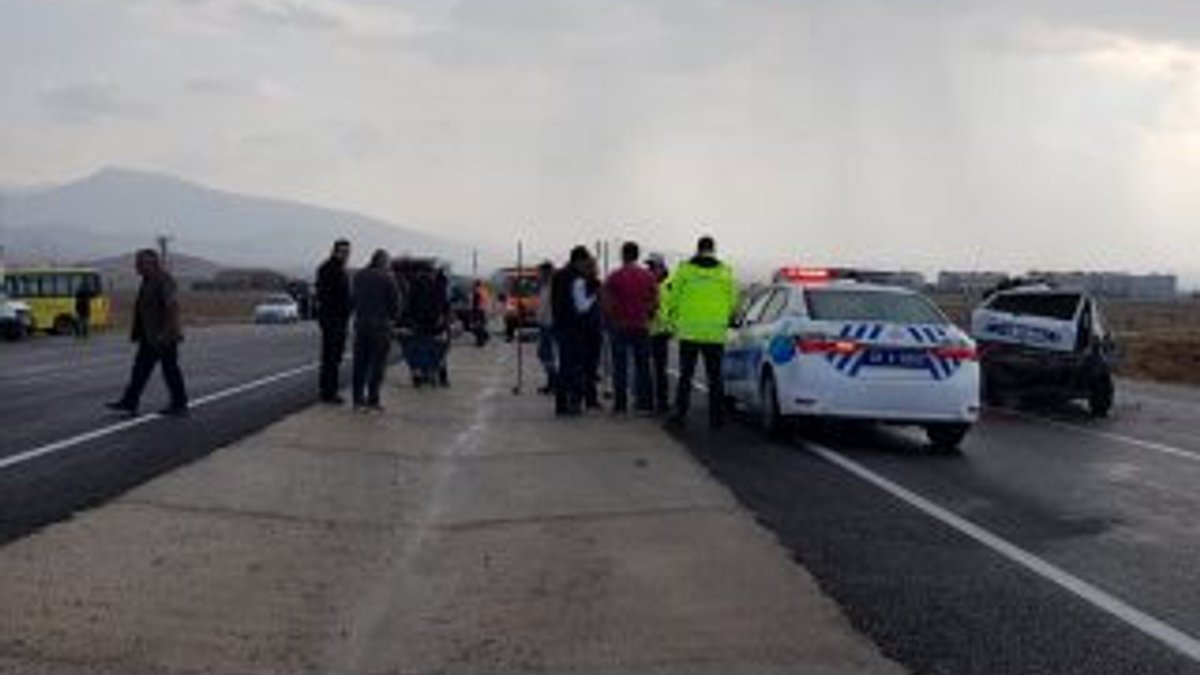 Kayseri'de trafik kazası: 1 ölü