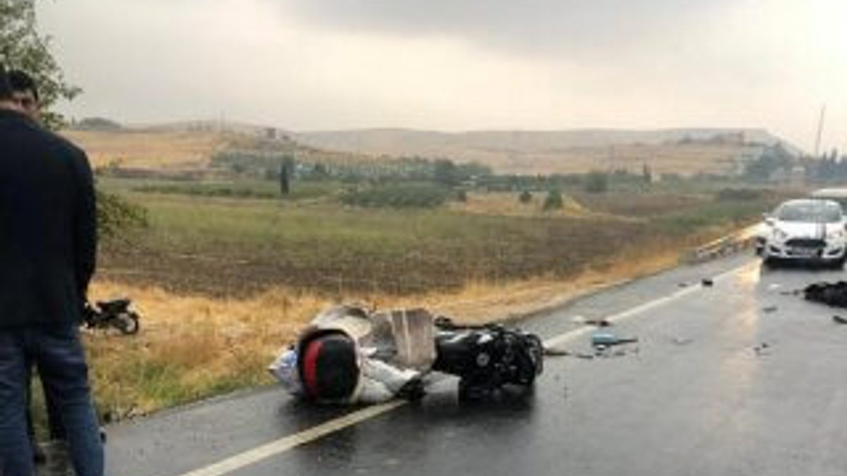 Mardin'de kamyon motosiklete çarptı: 1 ölü 1 yaralı