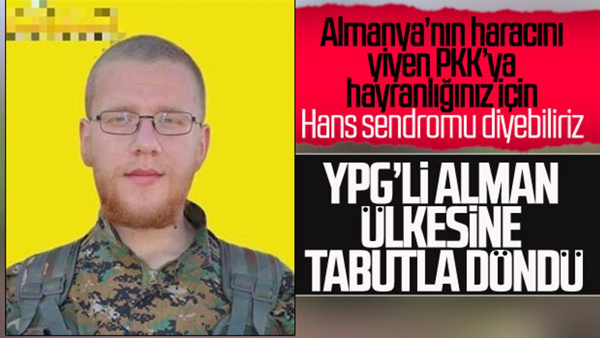 Almanya'dan YPG'ye katılan terörist öldürüldü