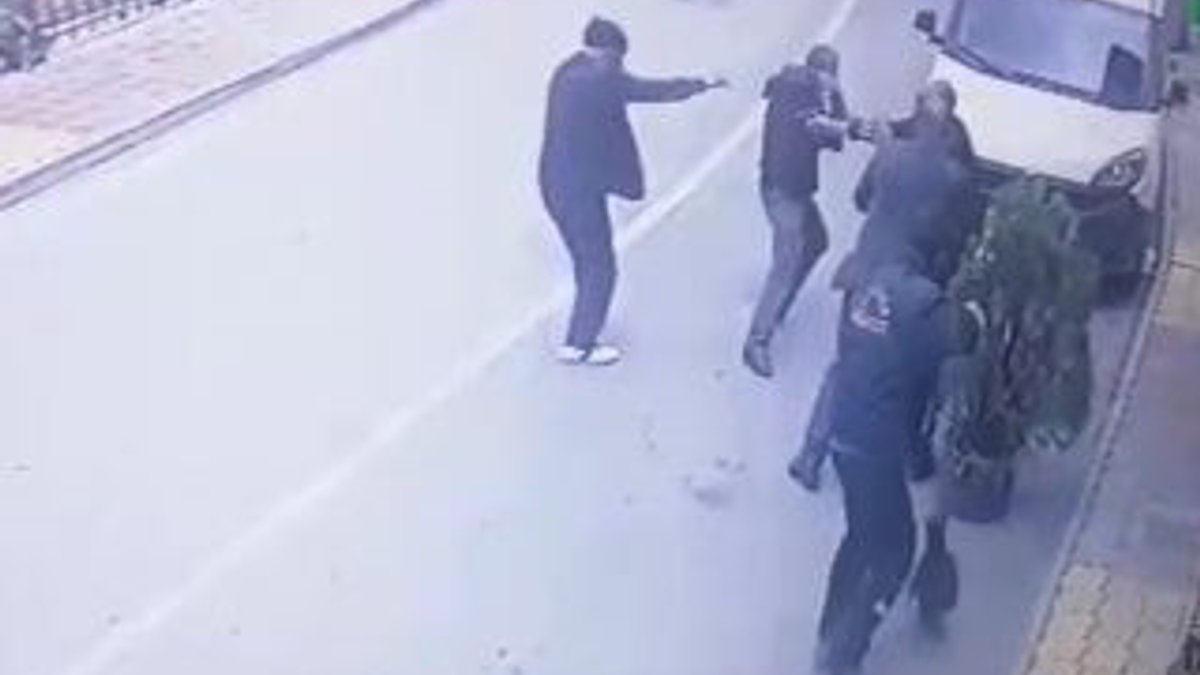 Malatya'da cinayet anını kameralar kaydetti