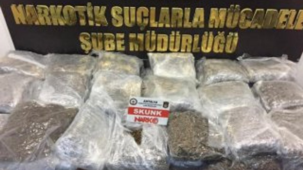 Antalya'da 50 kilo uyuşturucu madde yakalandı
