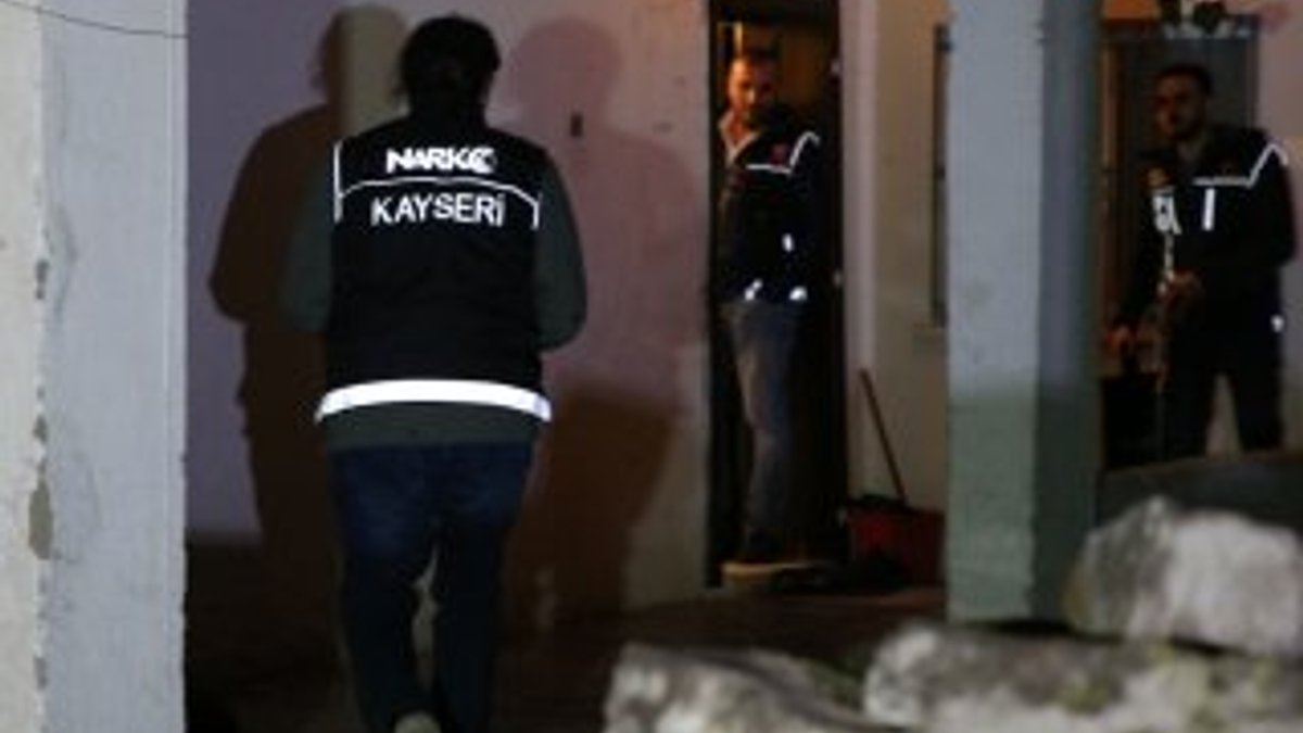 Kayseri'deki uyuşturucu operasyonunda 13 kişi yakalandı