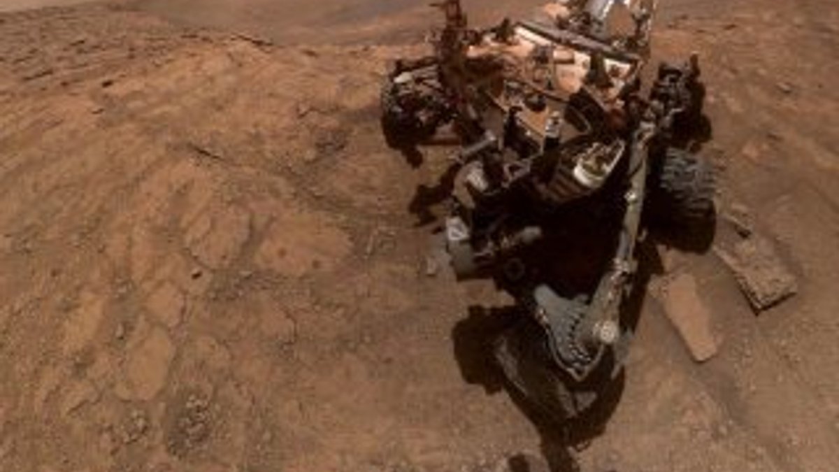 NASA, Mars aracının selfie fotoğrafını paylaştı