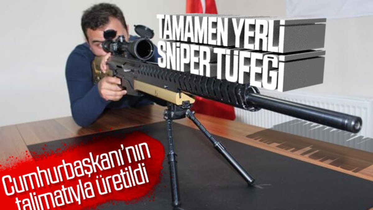 Cumhurbaşkanı Erdoğan istedi: Yerli sniper tüfeği hazır