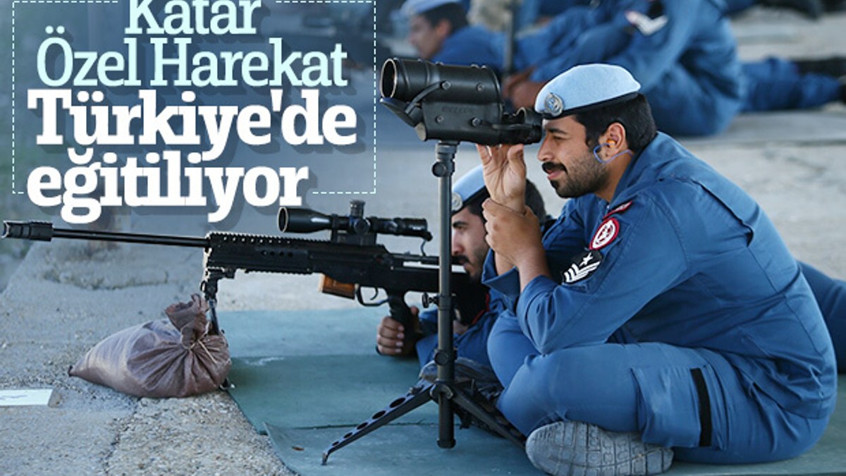 Katar Özel Harekat polisleri Türkiye'de eğitimde