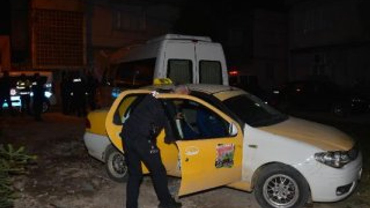 Polisin 'dur' ihtarına uymayan taksici izini kaybettirdi