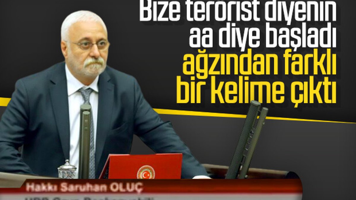 HDP'den 'biz terörist değiliz' tartışması