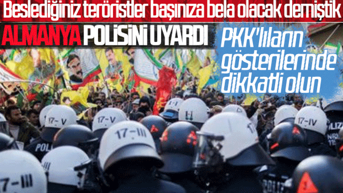 Alman polisine PKK uyarısı