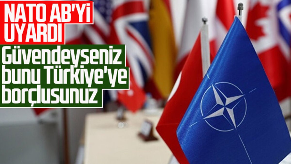 NATO'dan AB'ye Türkiye mesajı