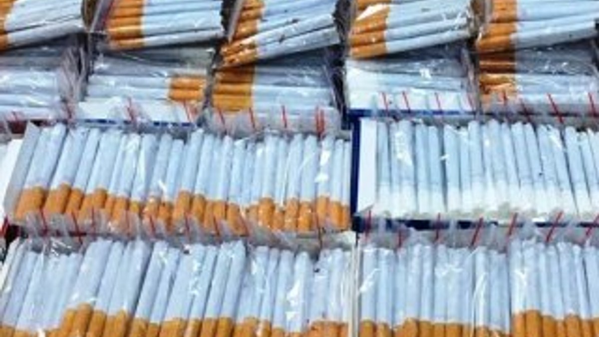 Batman'da 6 bin paket kaçak sigara ele geçirildi