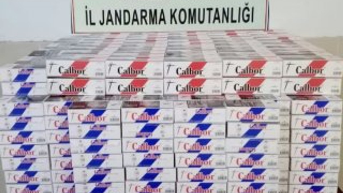 Adıyaman'da jandarma makaron ele geçirdi