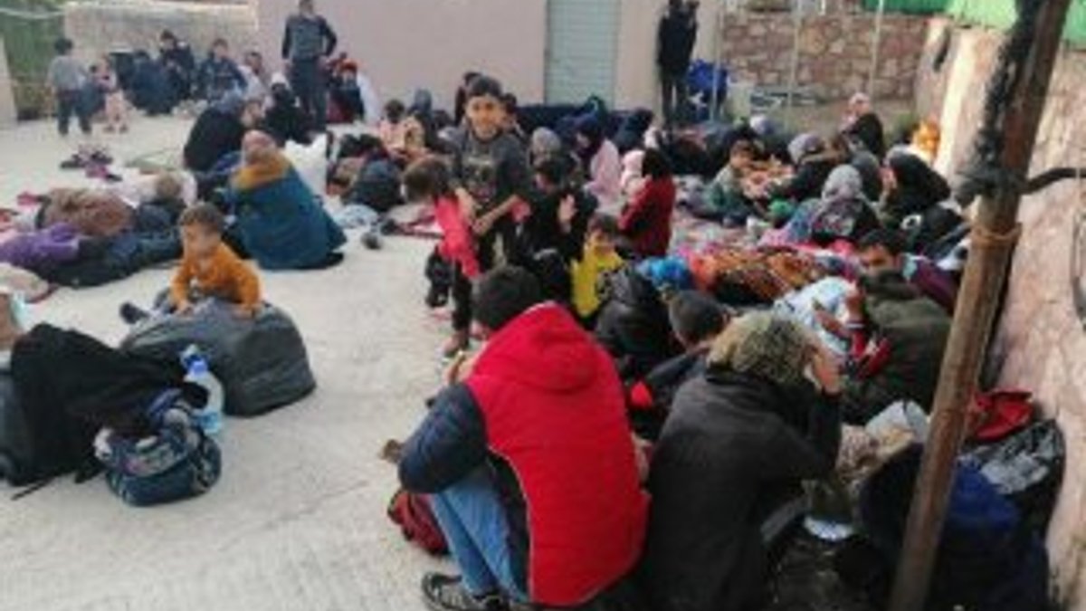 Çanakkale'de 205 göçmen yakalandı