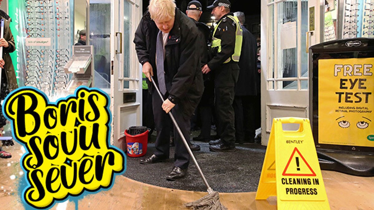 Boris Johnson paspas yaptı