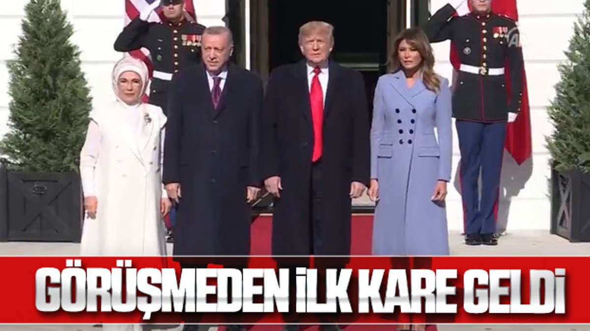 Erdoğan, Beyaz Saray'da