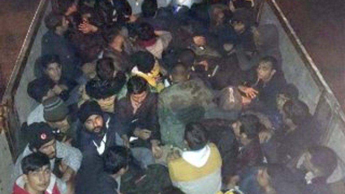 Tekirdağ'da 69 göçmen yakalandı