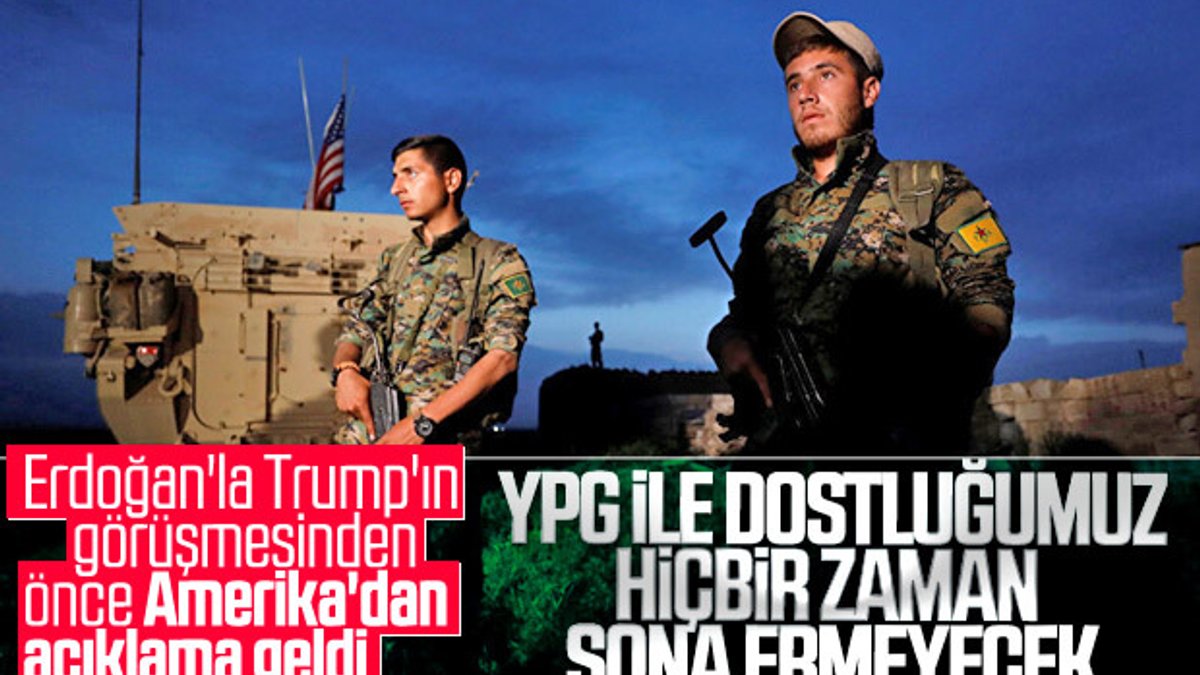 ABD: YPG ile ortaklığımız sürüyor