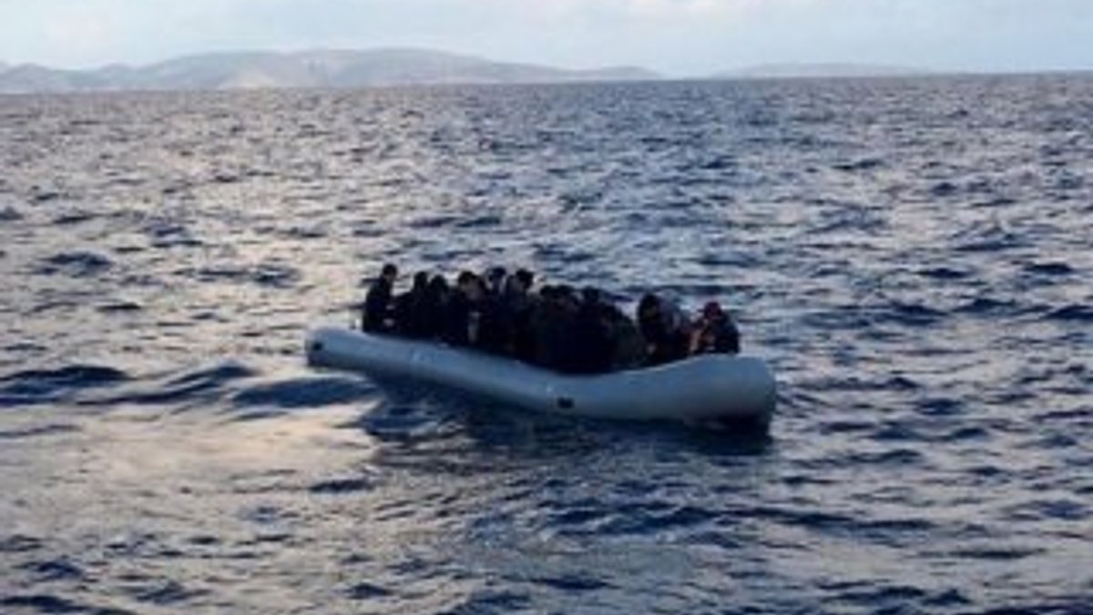 Bodrum açıklarında 53 kaçak göçmen yakalandı