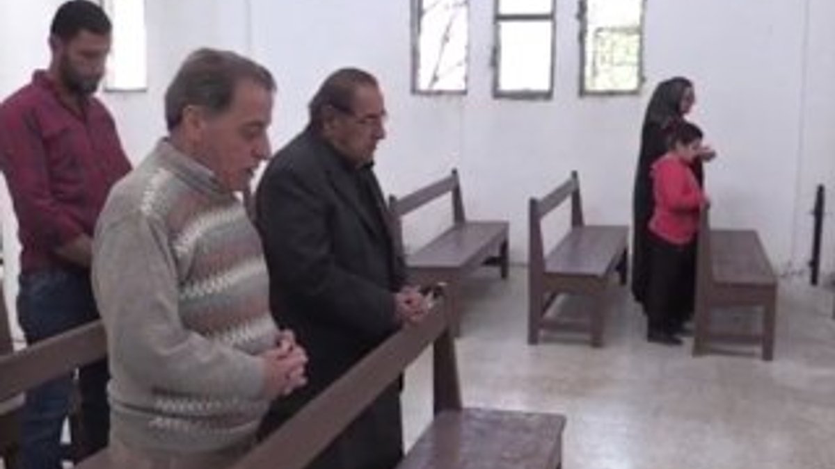 Ermeni Kilisesi ibadete açıldı