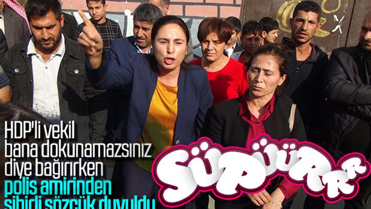 Şanlıurfa'da HDP'liler yine olay çıkardı