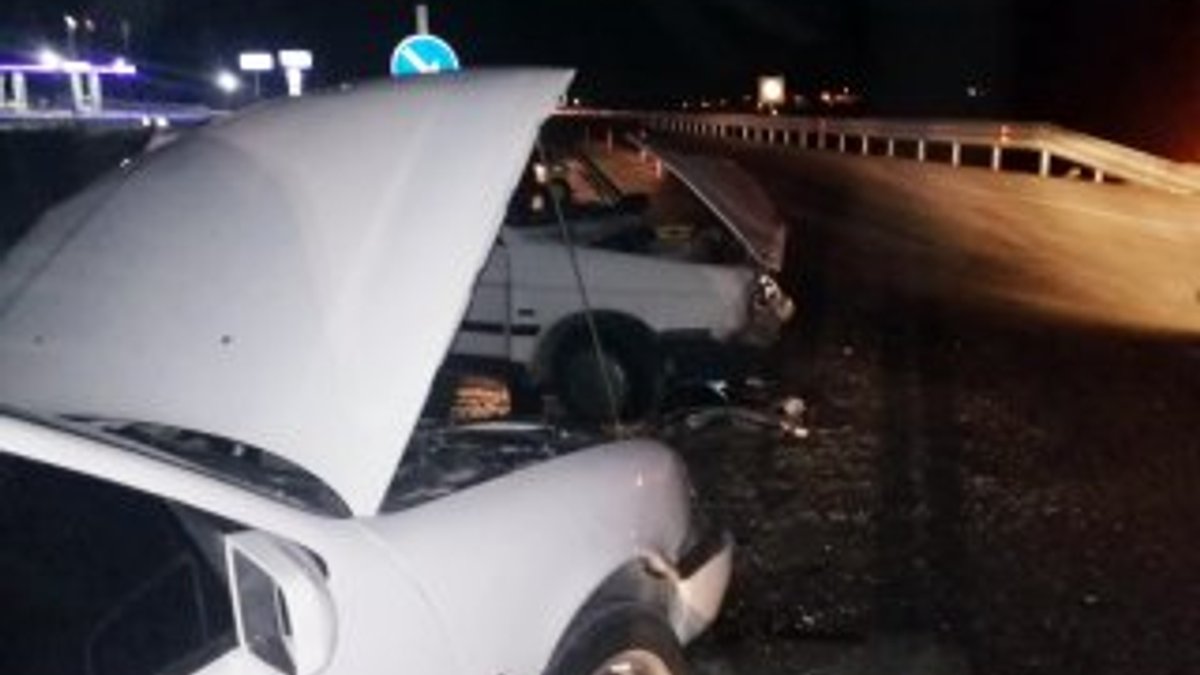 Gaziantep’te iki otomobil çarpıştı: 10 yaralı