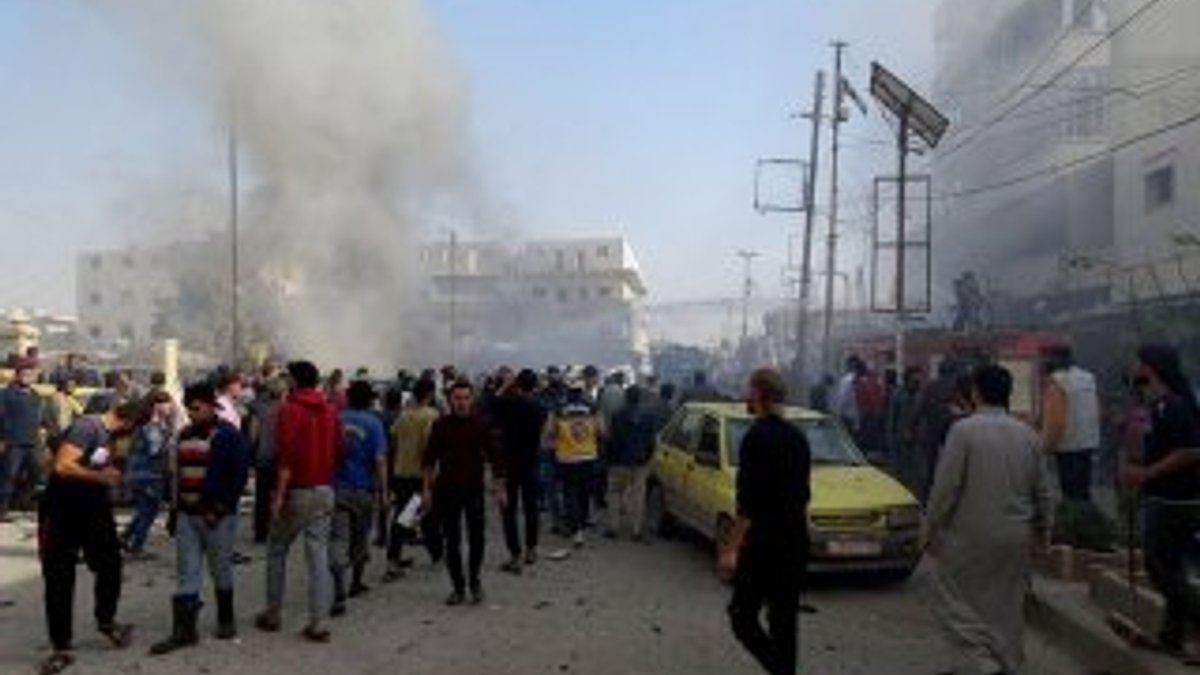 Bab'ta bombalı terör saldırısı: 18 sivil hayatını kaybetti