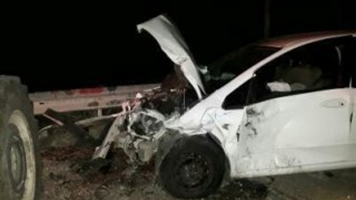 Hatay'da zincirleme trafik kazası