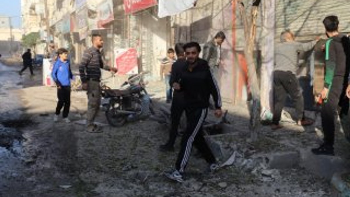 YPG/PKK Tel Rıfat'tan Azez'deki sivillere saldırdı