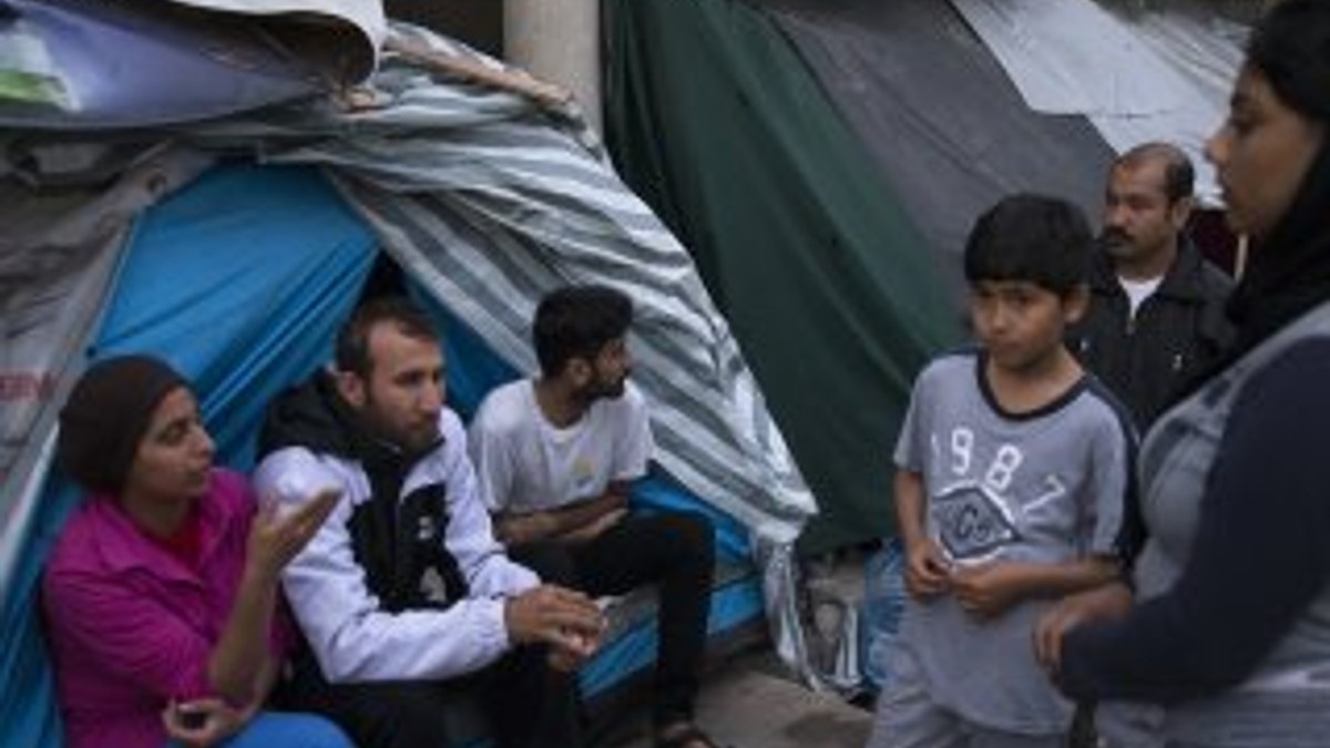 Yunanistan'da kamp dışındaki göçmenlerin yaşam mücadelesi