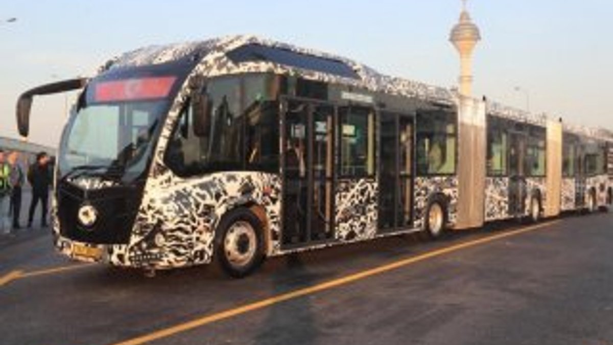 Yerli üretim yeni metrobüsler yolda
