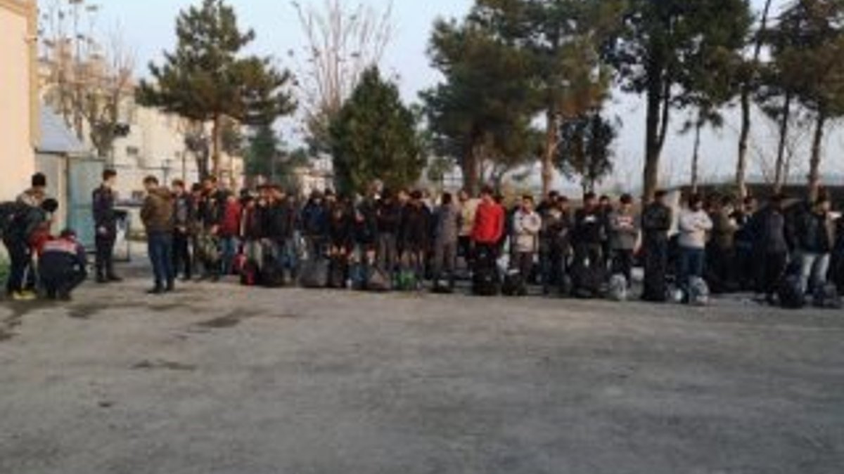 Edirne'de 117 kaçak göçmen yakalandı