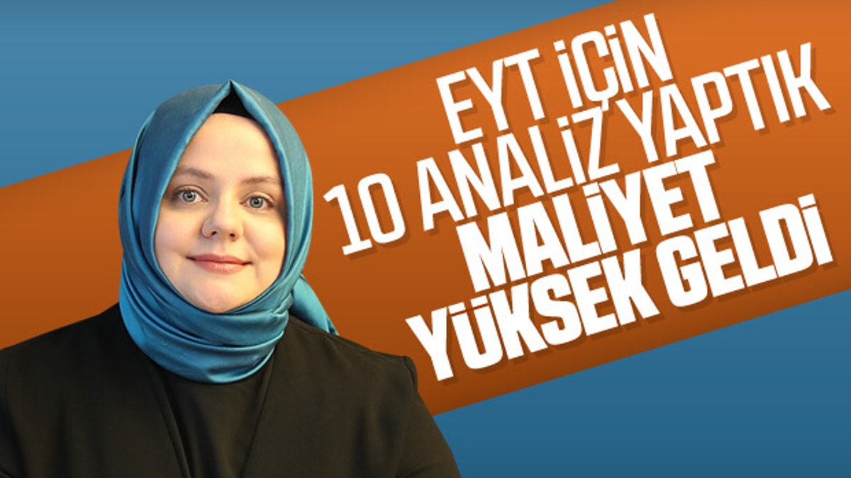 Bakan Zehra Zümrüt Selçuk'tan EYT açıklaması
