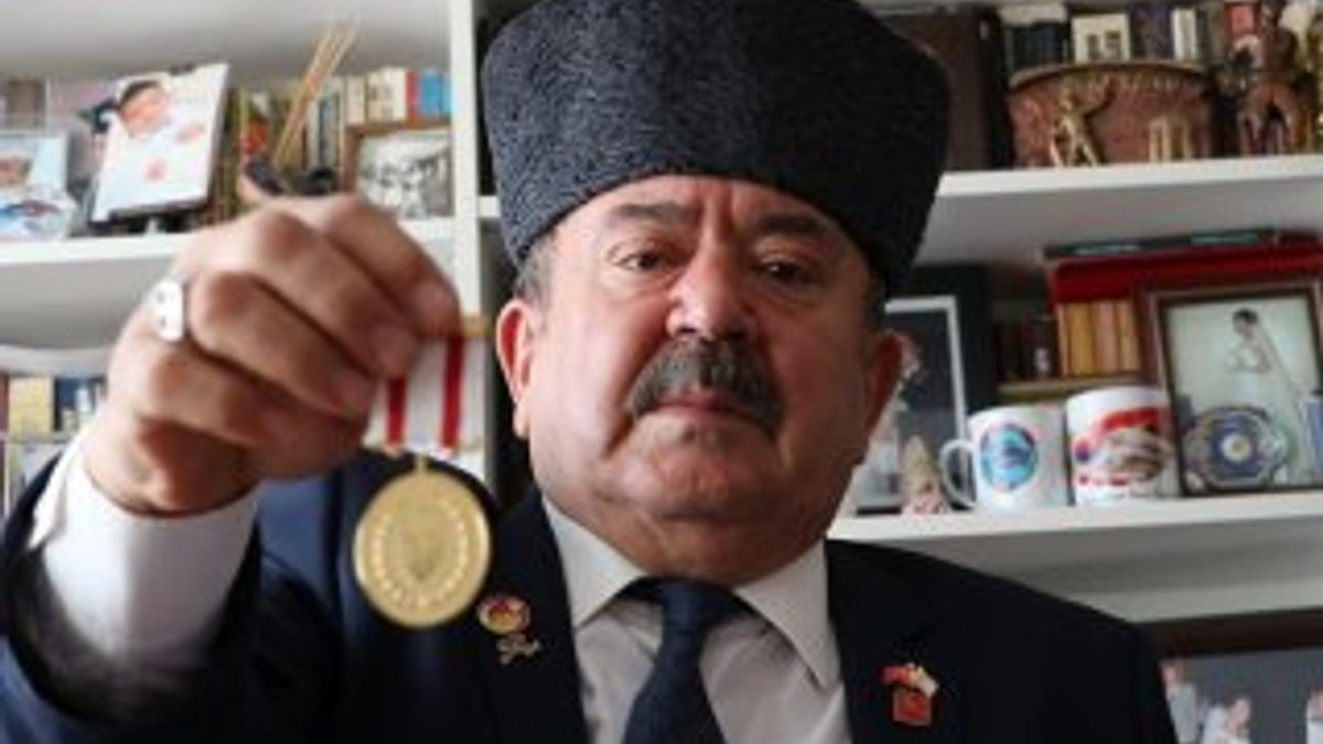 Kıbrıs gazisi, yıllar sonra madalyasına kavuştu