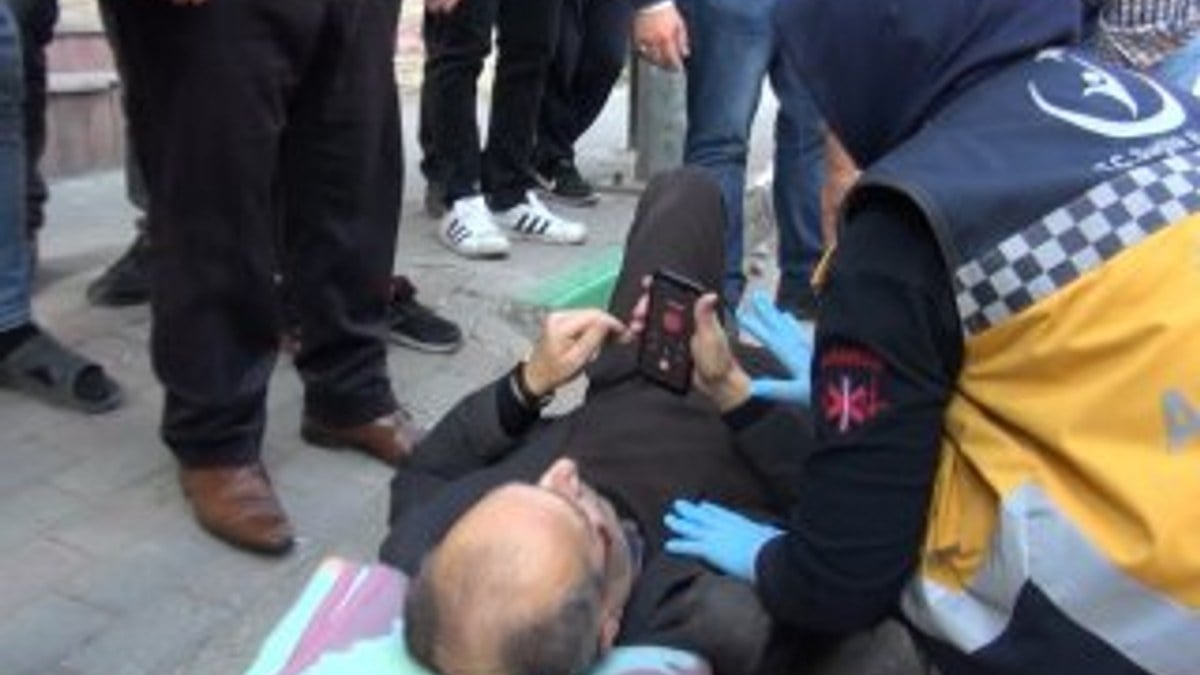 Bursa'da yaşlı adamın ayağını kırıp kaçtı
