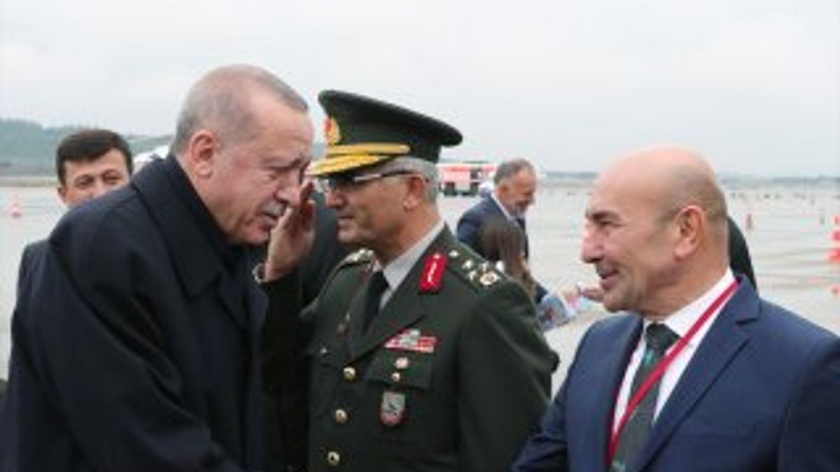 Cumhurbaşkanı Erdoğan İzmir'de