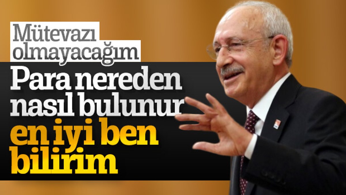 Kemal Kılıçdaroğlu mütevazılığı