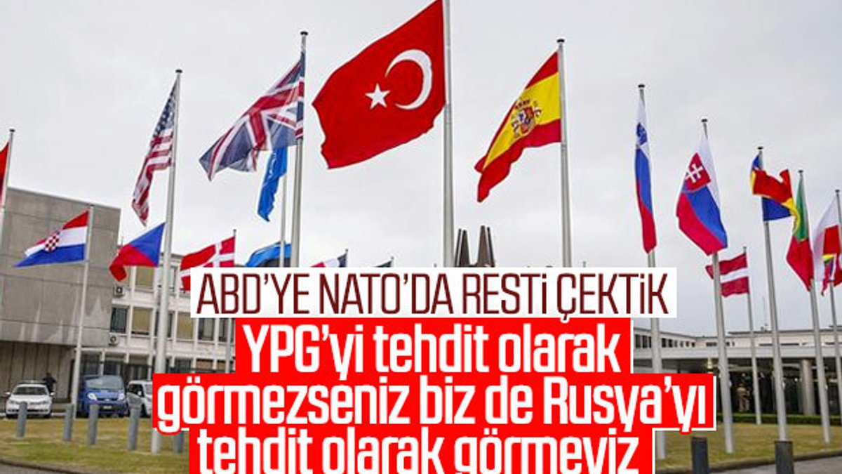 NATO'da Türkiye ile ABD arasında YPG restleşmesi