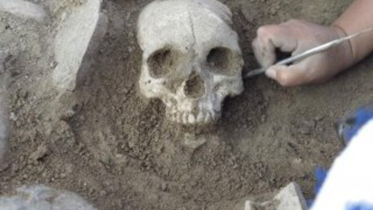 Çorum'da 3 bin 500 yıllık kafatası bulundu