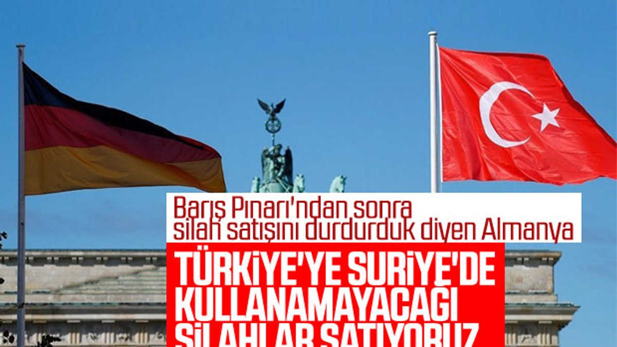 Almanya durdurmasına rağmen Türkiye'ye silah sattı