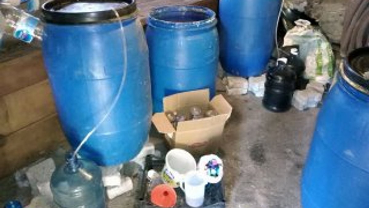 Muğla'da samanlıkta alkol üretimi yapan 1 kişi yakalandı