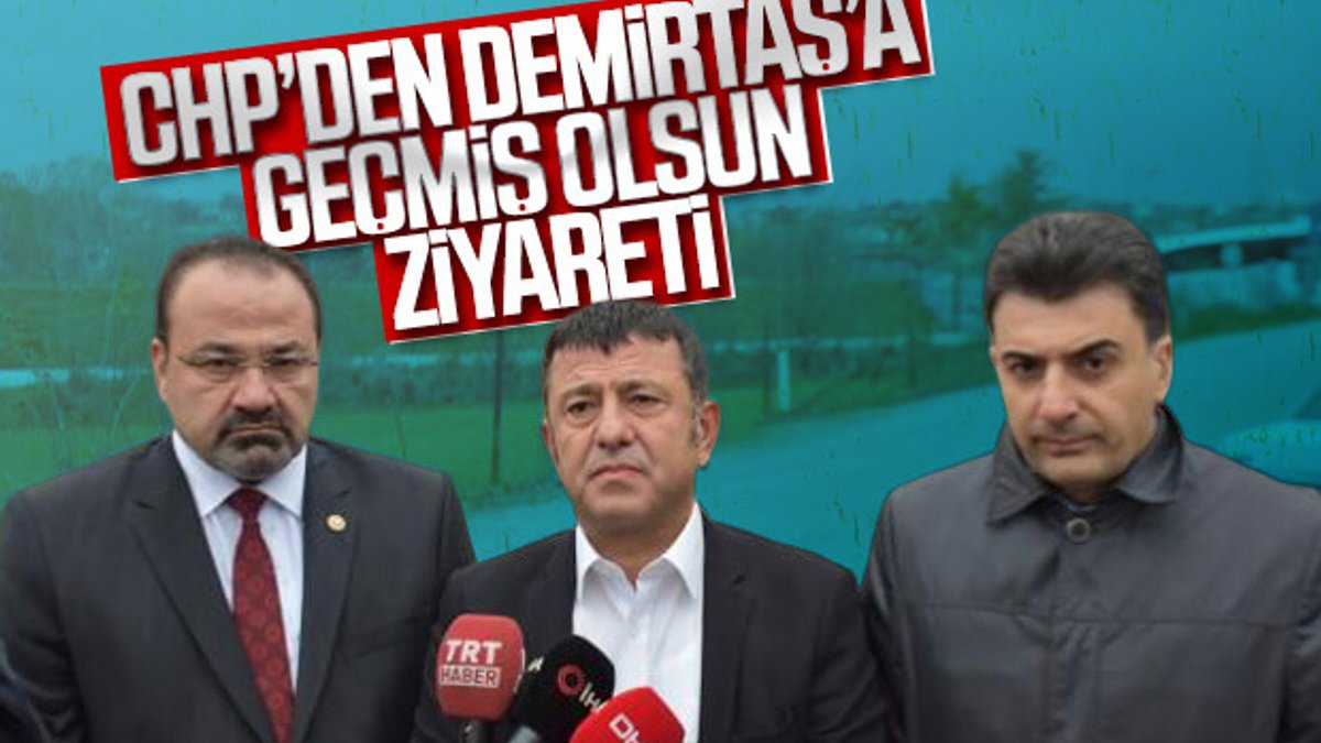 CHP'li milletvekilleri Demirtaş'ı cezaevinde ziyaret etti