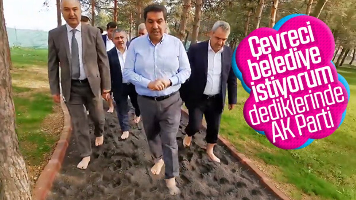 Türkiye'nin ilk ayakkabısız girilen parkı Esenler'de