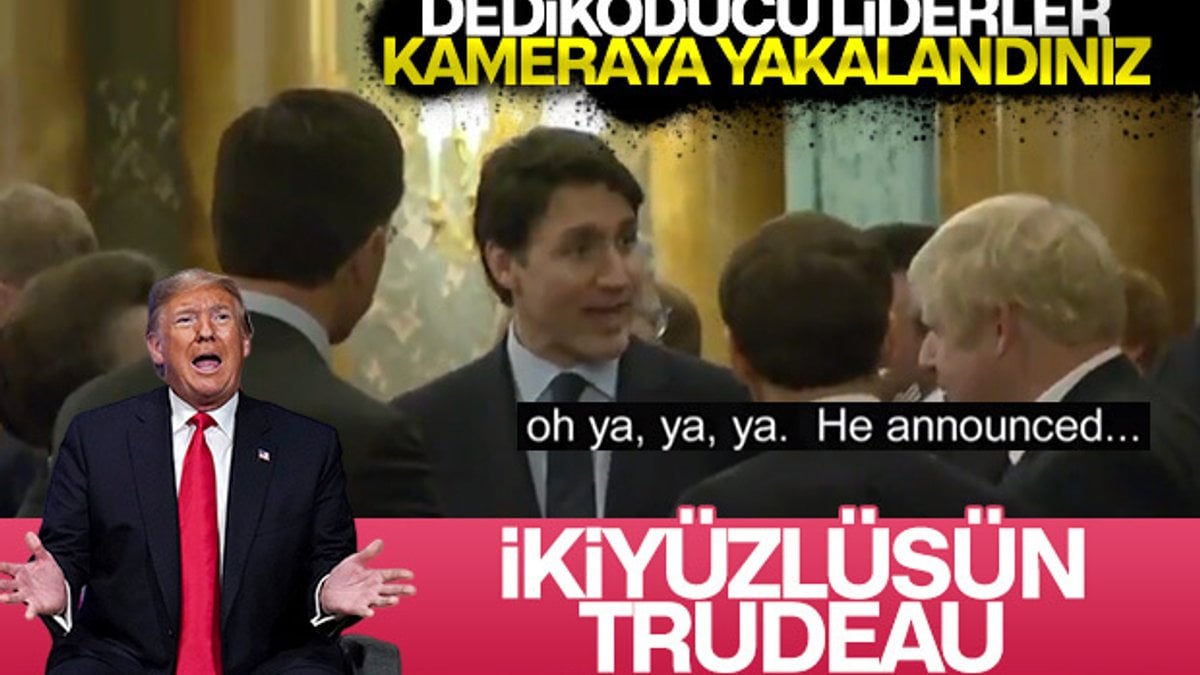 Trump'tan Kanada Başkanı Trudeau'ya: İkiyüzlü