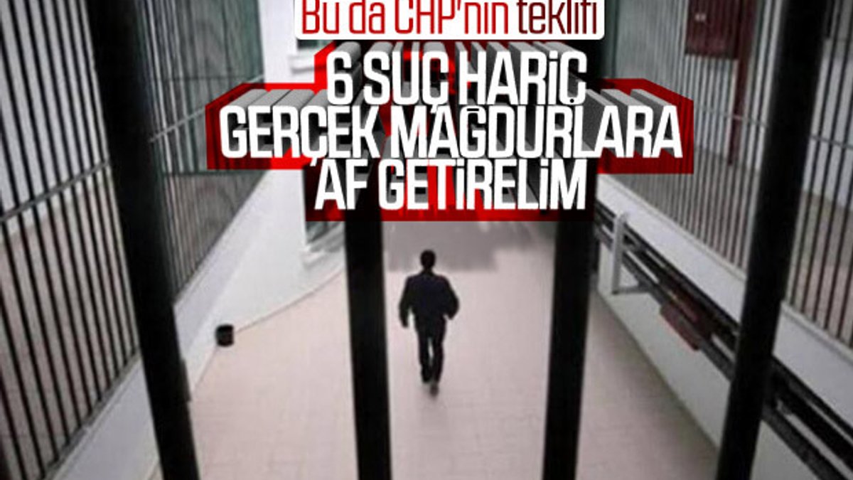 CHP'den mahkumlar için ayrı düzenleme teklifi