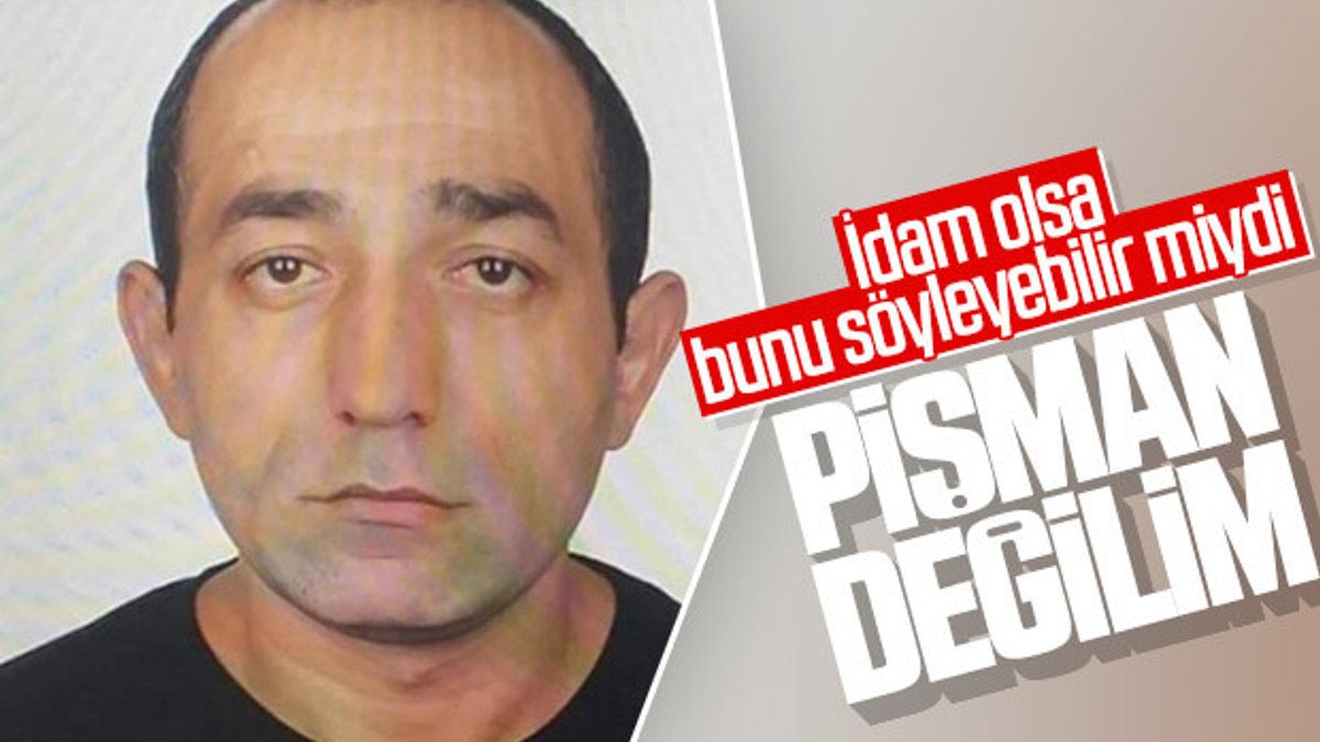 Ceren Özdemir'in katili pişman değil