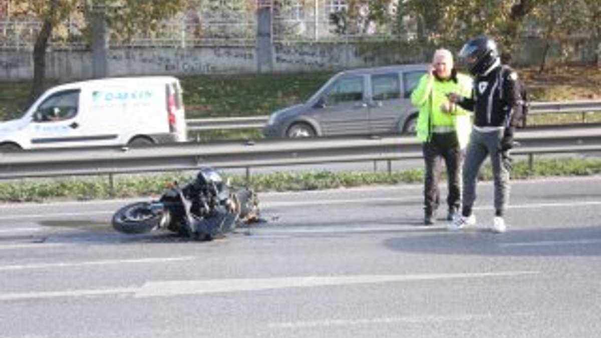 Esenyurt'ta motosiklet kazası: 1 ağır yaralı